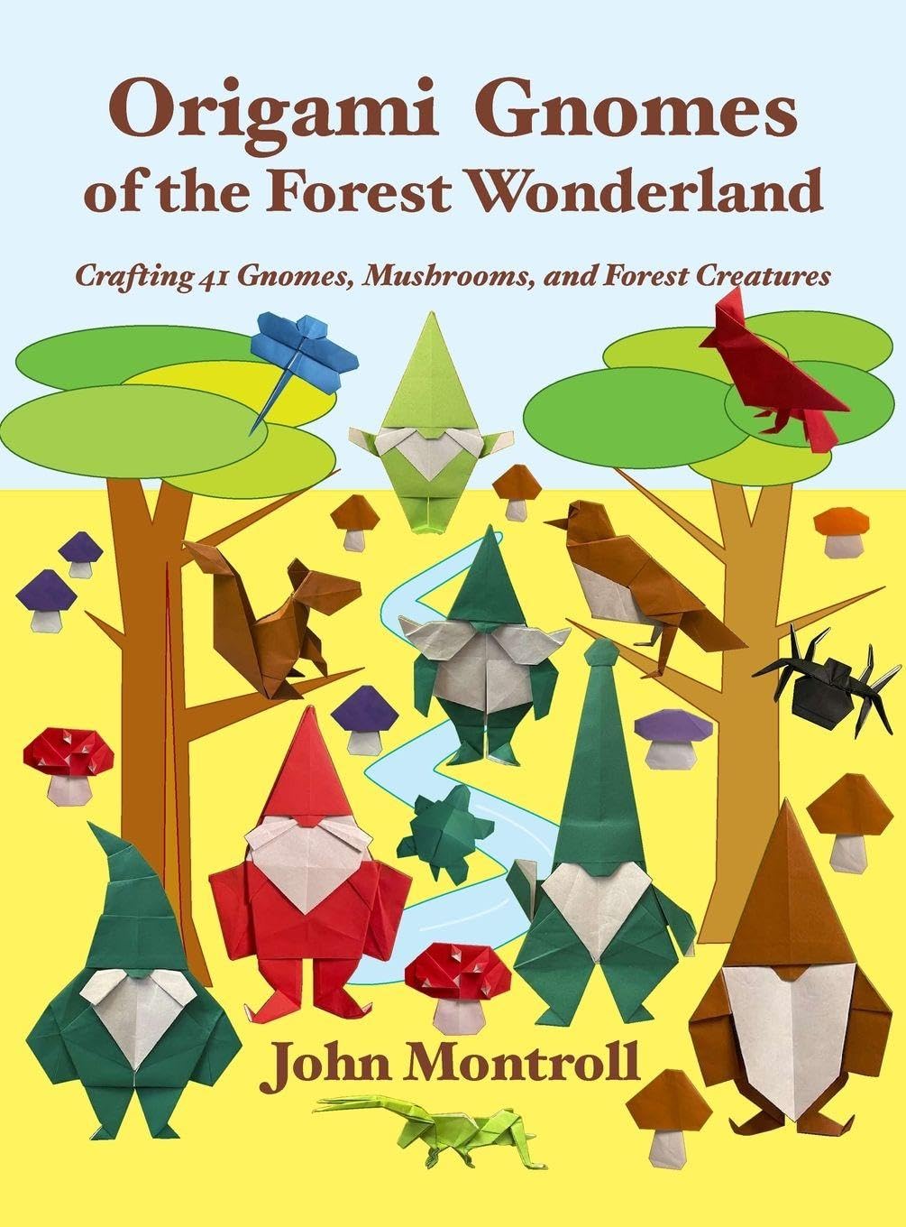 Origami Gnomes of the Forest Wonderland Hobbies & Crafts