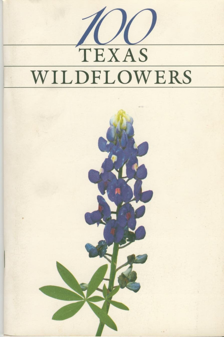 100 Texas Wildflowers Books