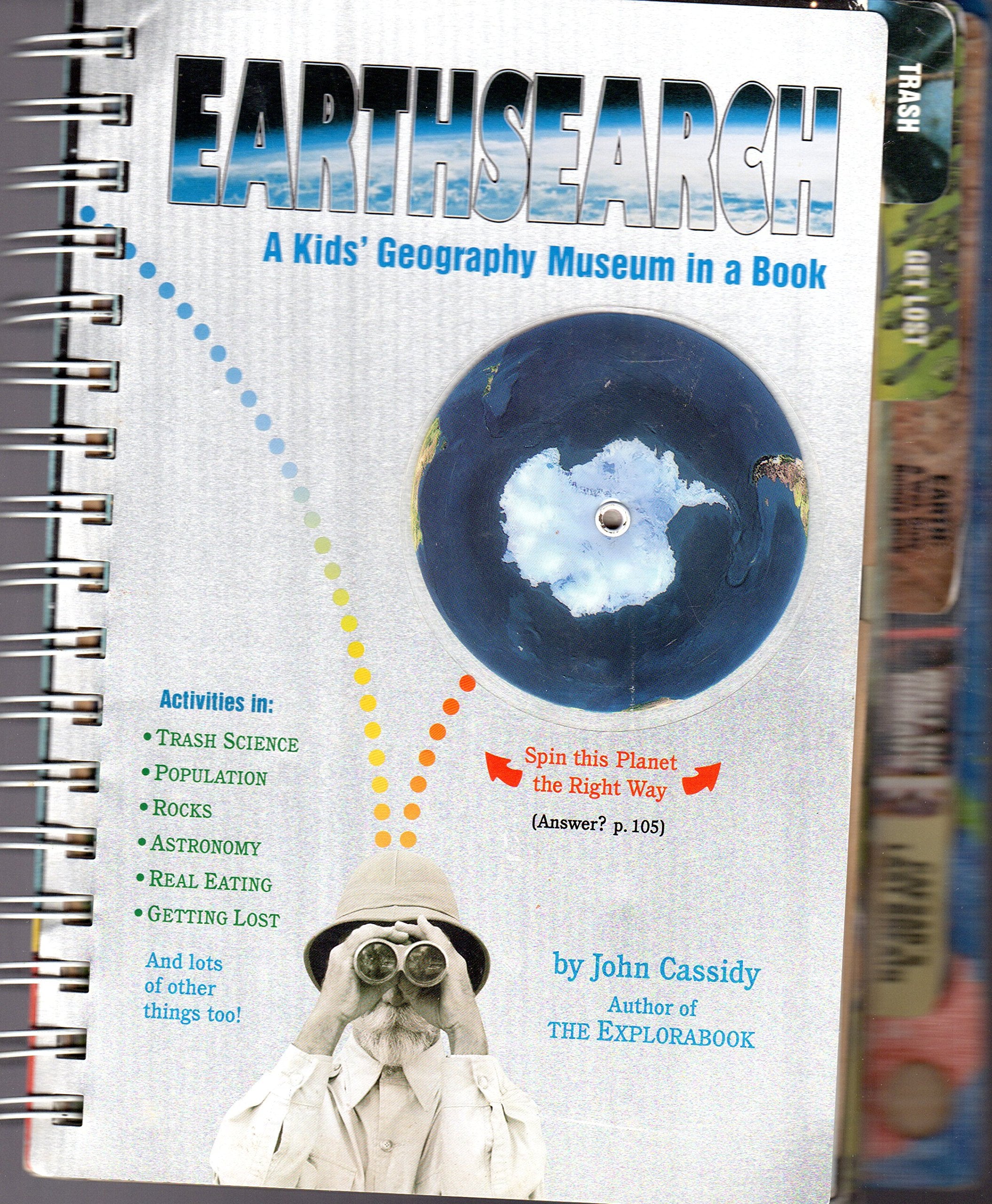 Earthsearch: A Kids' Geography Museum in a Book Non-fiction