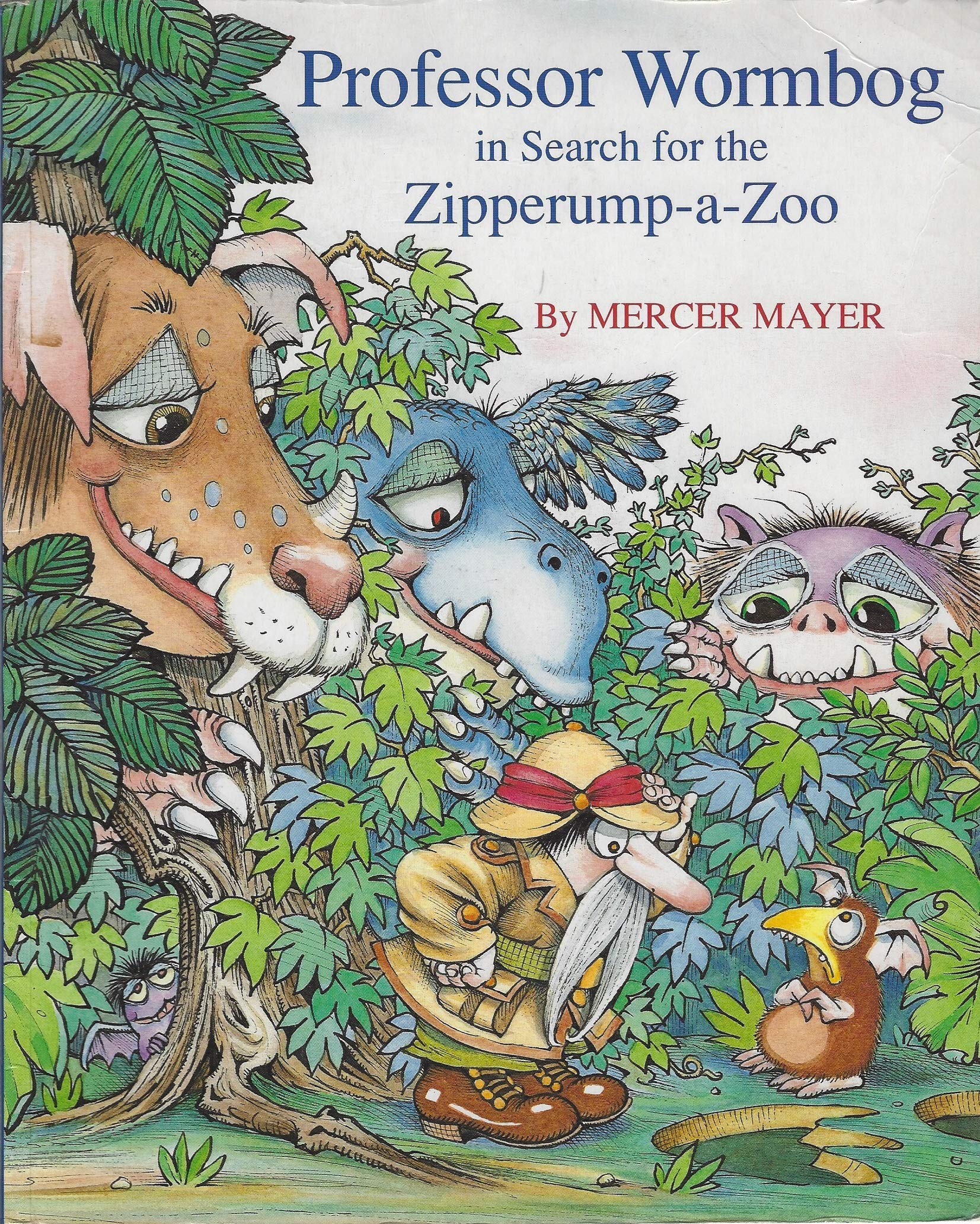 Professor Wormbog in Search for the Zipperump-a-zoo Books
