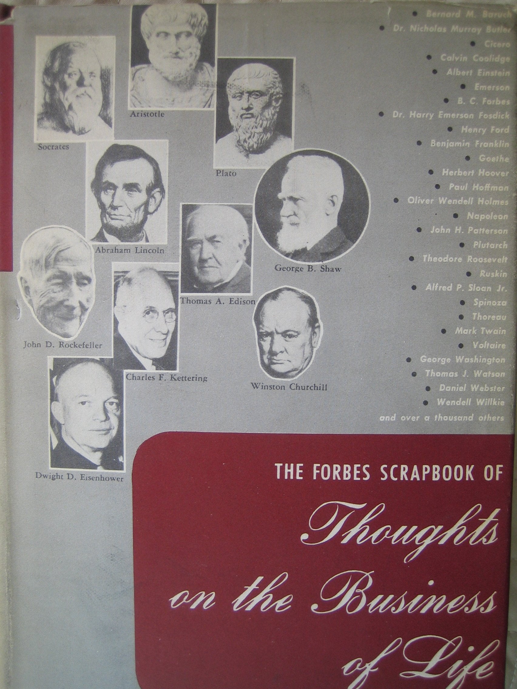 The Forbes Scrapbook of Thoughts on the Business of Life Books