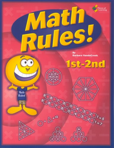 Math Rules!: 1st-2nd grade 25 week enrichment challenge *Now Includes PDF of Book* General education