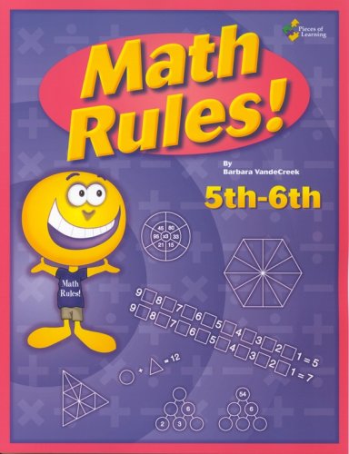 Math rules!: 5th-6th grade 25 week enrichment challenge *Now includes PDF of Book* General education