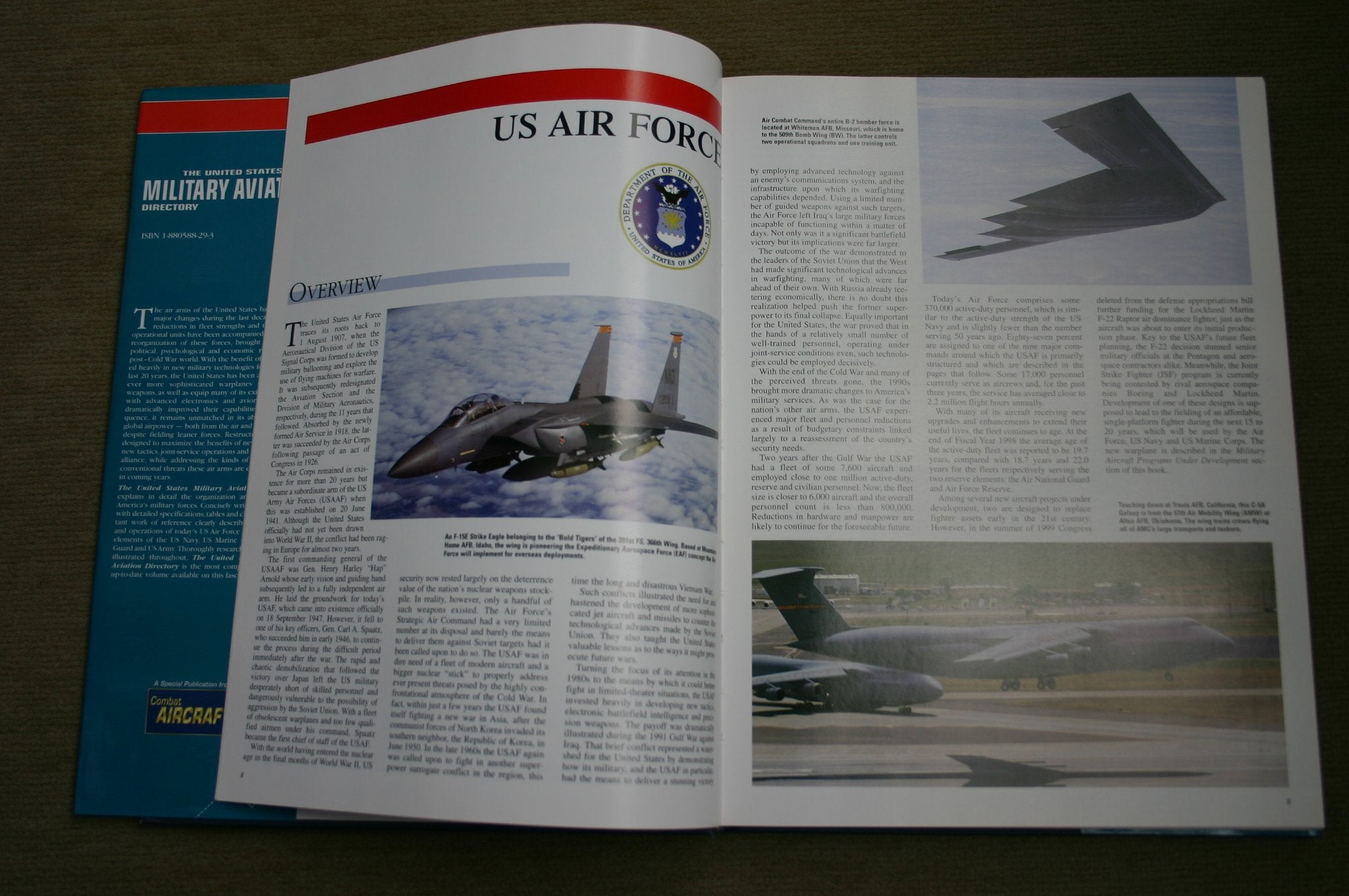 The United States Military Aviation Directory Politics & History