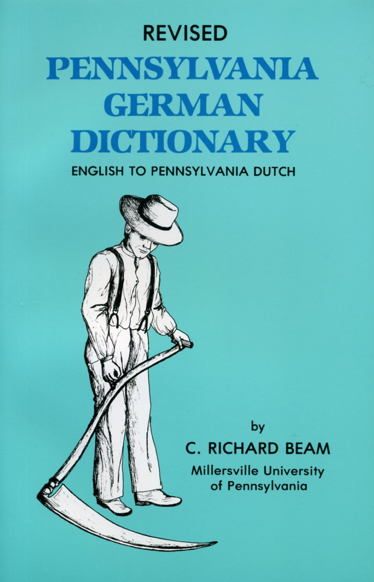 Revised Pennsylvania German Dictionary, English to Pennsylvania Dutch Books