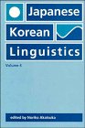 Japanese/Korean Linguistics book