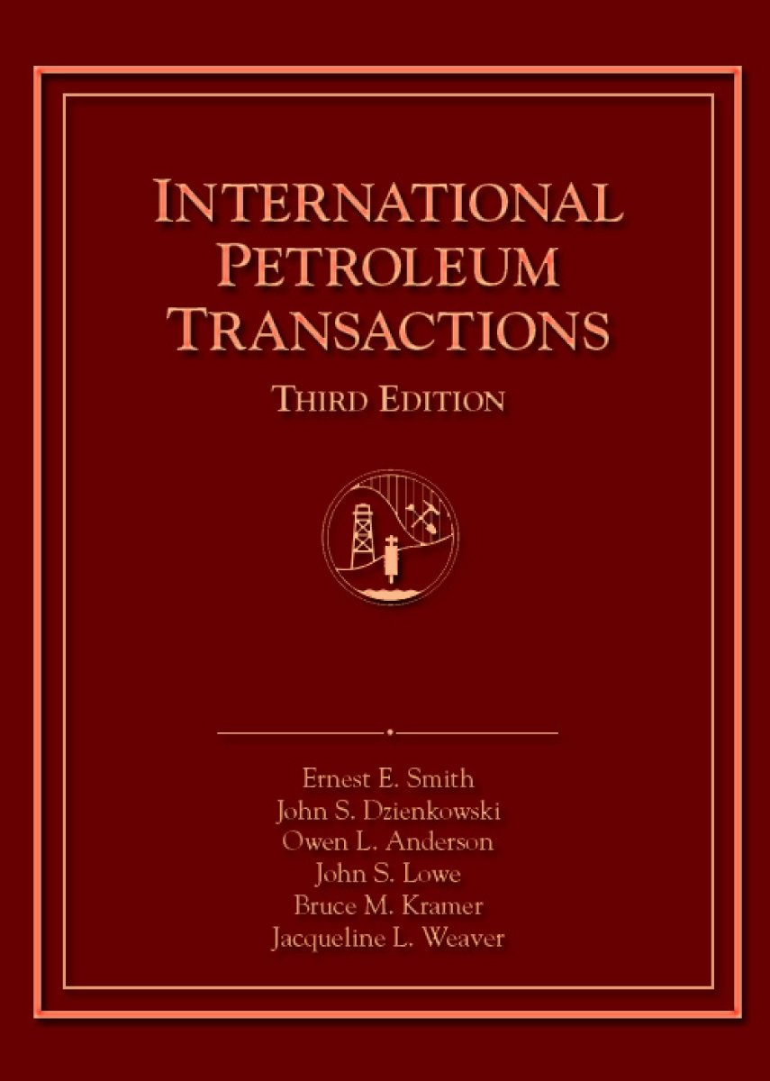 International Petroleum Transactions by Ernest E. Smith (2010-04-01) book