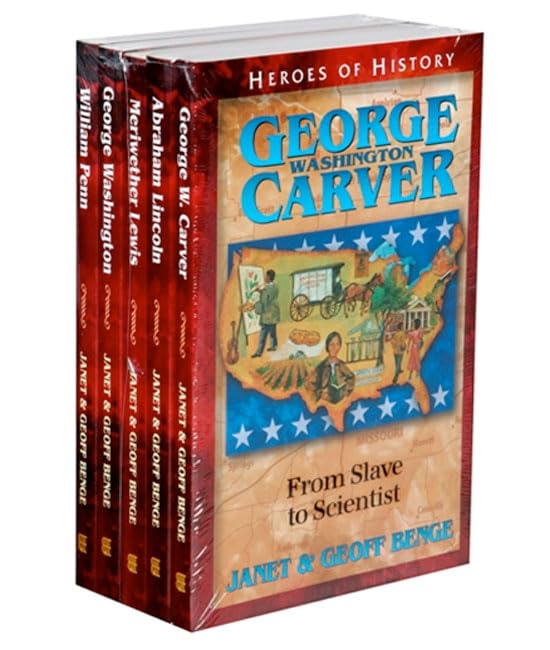 Hh - Heroes of History Set (1-5): Heroes of History (Displays and Gift Sets) Non-fiction