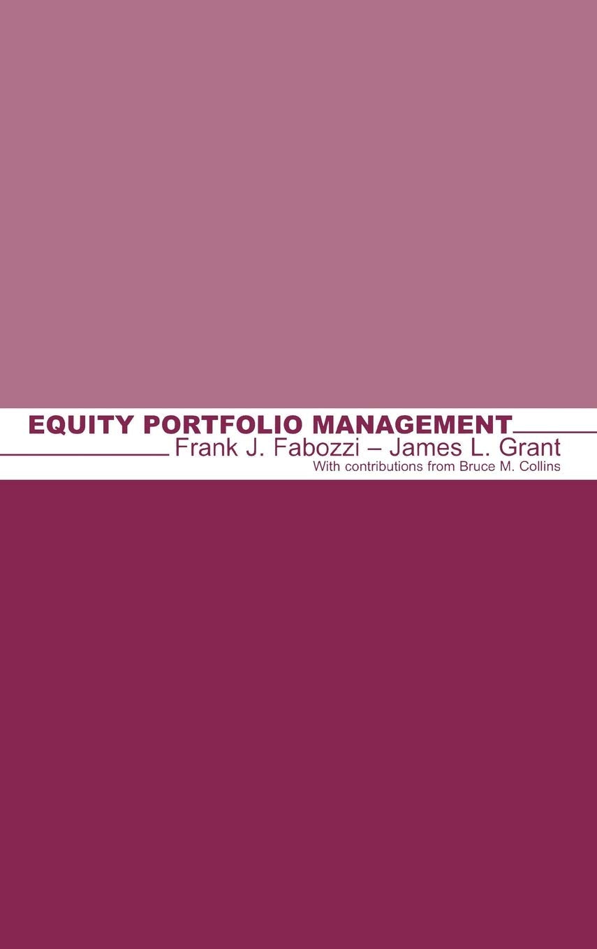 Equity Portfolio Management Law