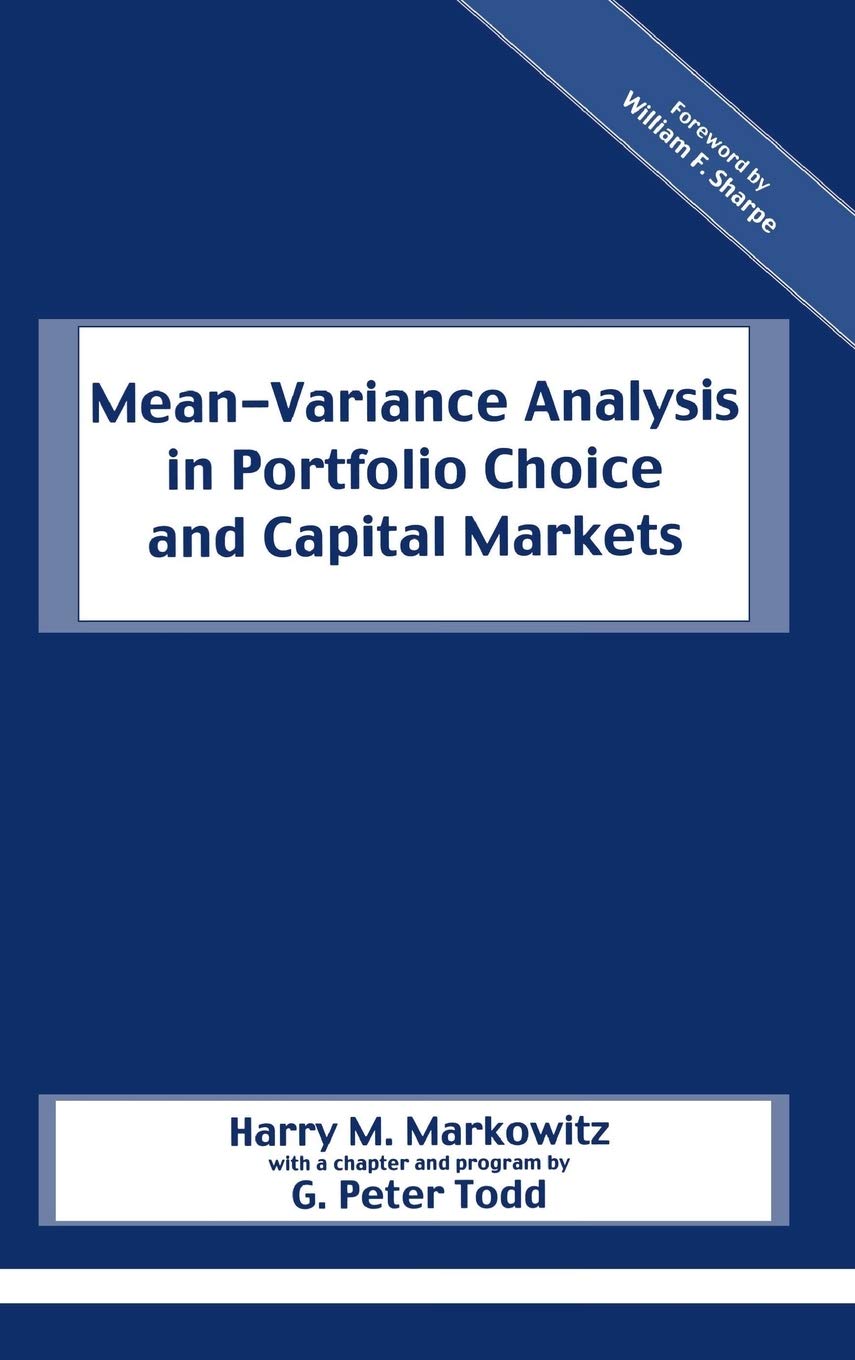 Mean-Variance Analysis in Portfolio Choice and Capital Markets book