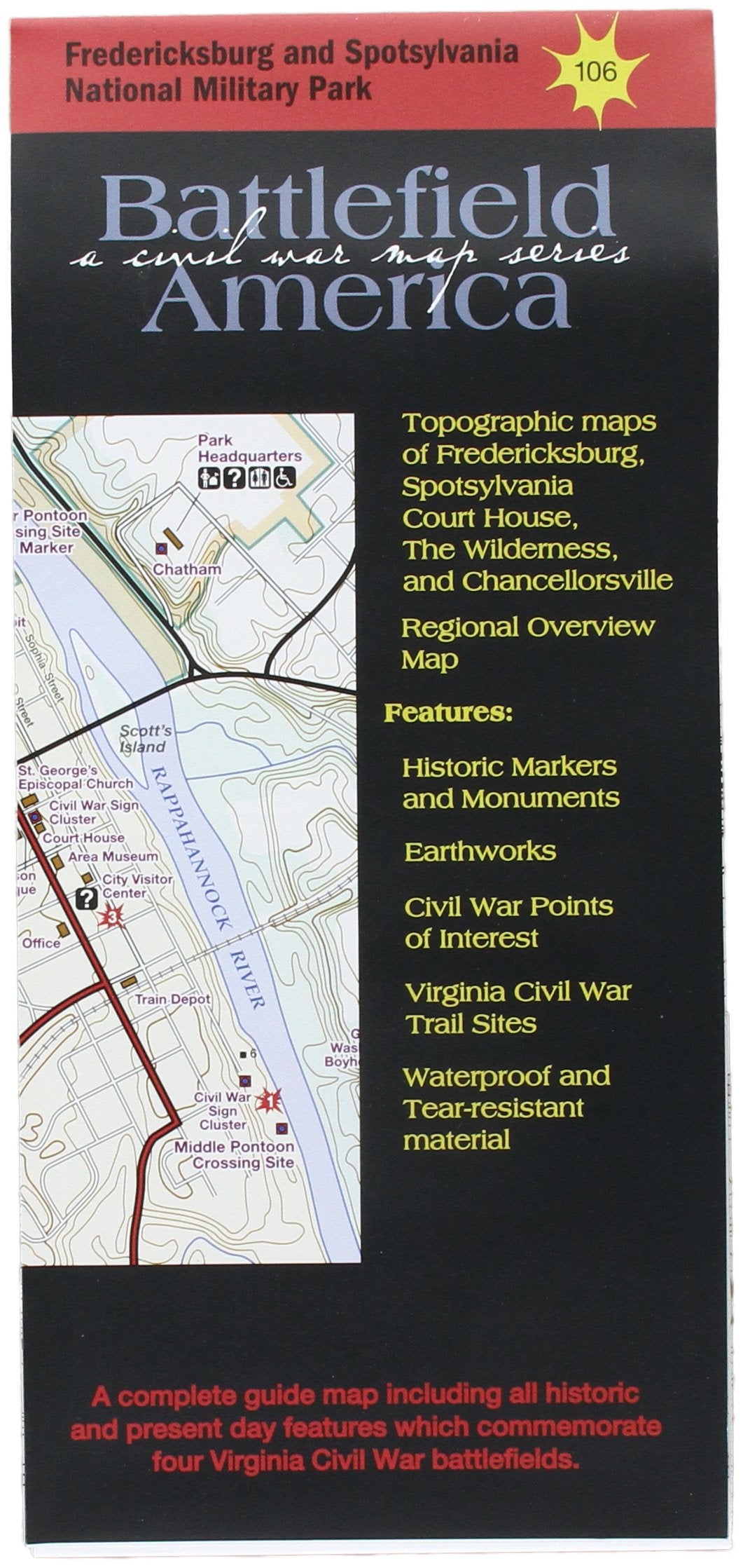 Fredericksburg and Spotsylvania NMP Maps & Plans