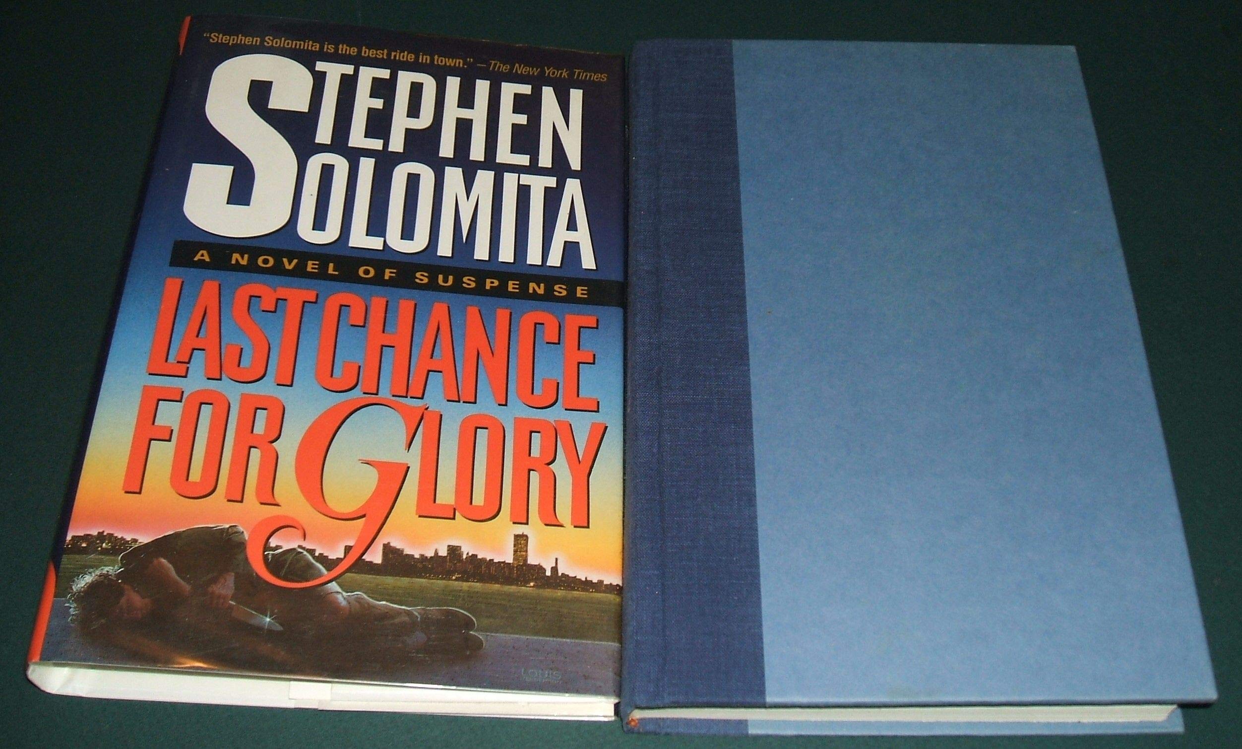 Last Chance for Glory: A Novel of Suspense Contemporary literature