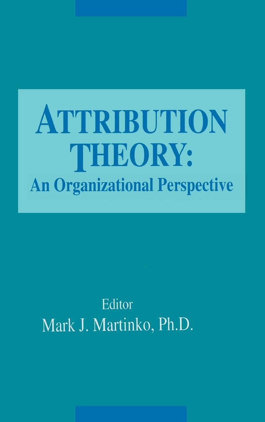 Attribution Theory Law