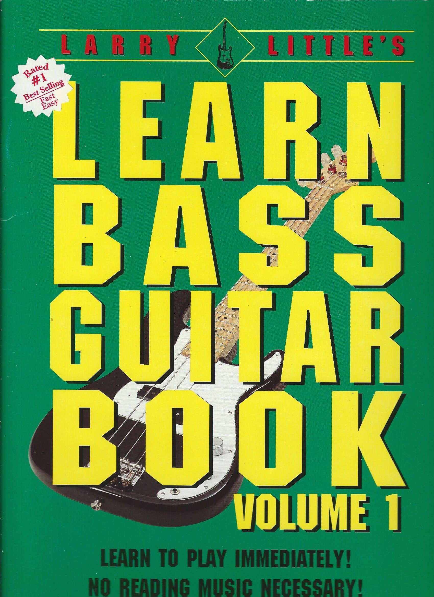 Larry Little's Learn Bass Guitar Book volume 1 Books
