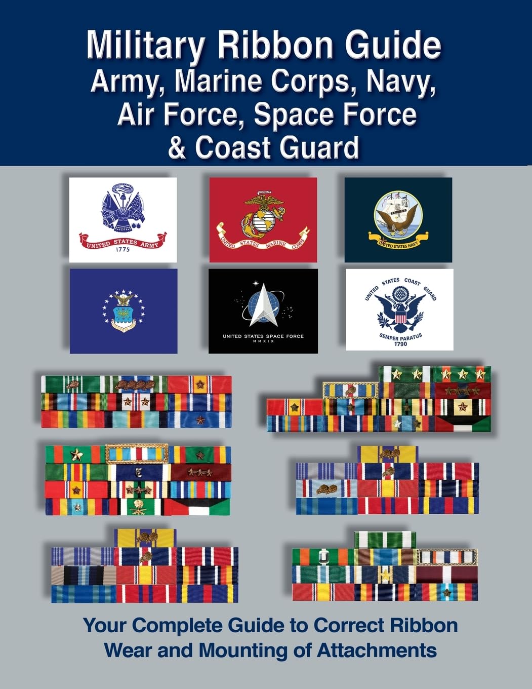 Military Ribbon Guide Army, Marine Corps, Navy, Air Force, Space Force & Coast Guard Social Sciences