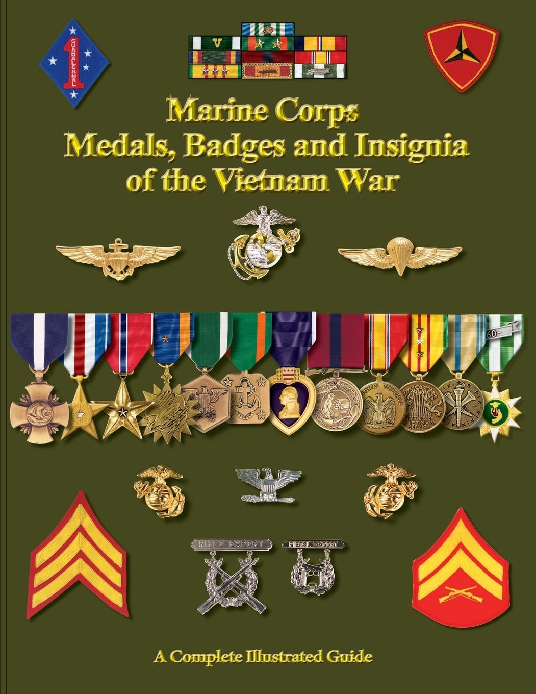 United States Marine Corps Medals, Badges and Insignia of the Vietnam War Hobbies & Crafts