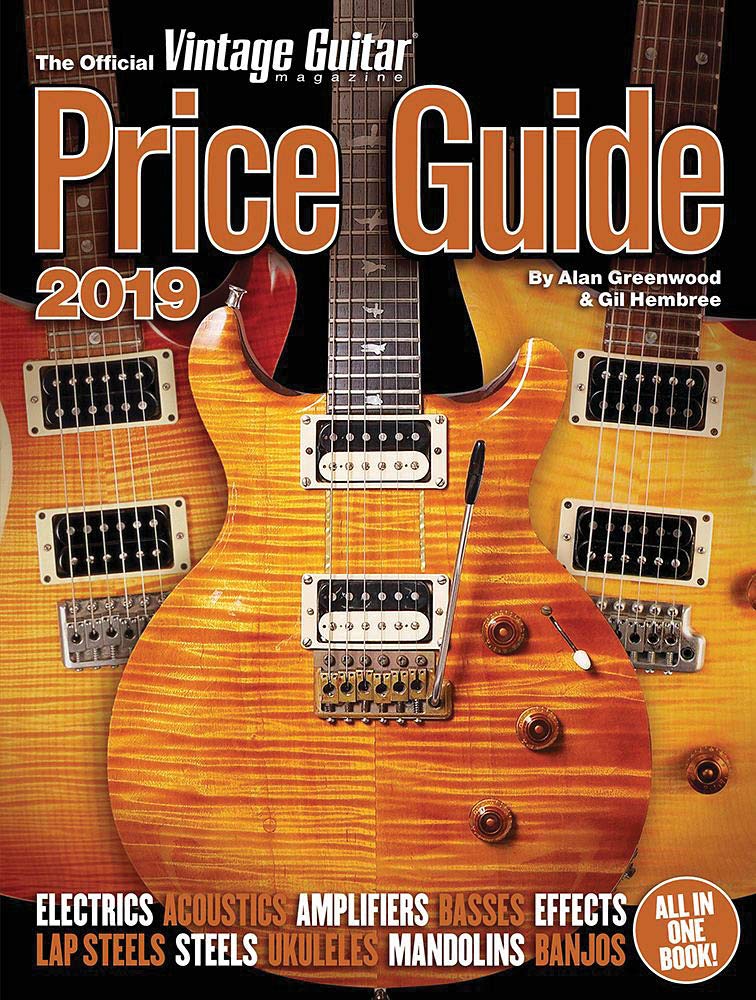 The Official Vintage Guitar Magazine Price Guide 2019 Calendars
