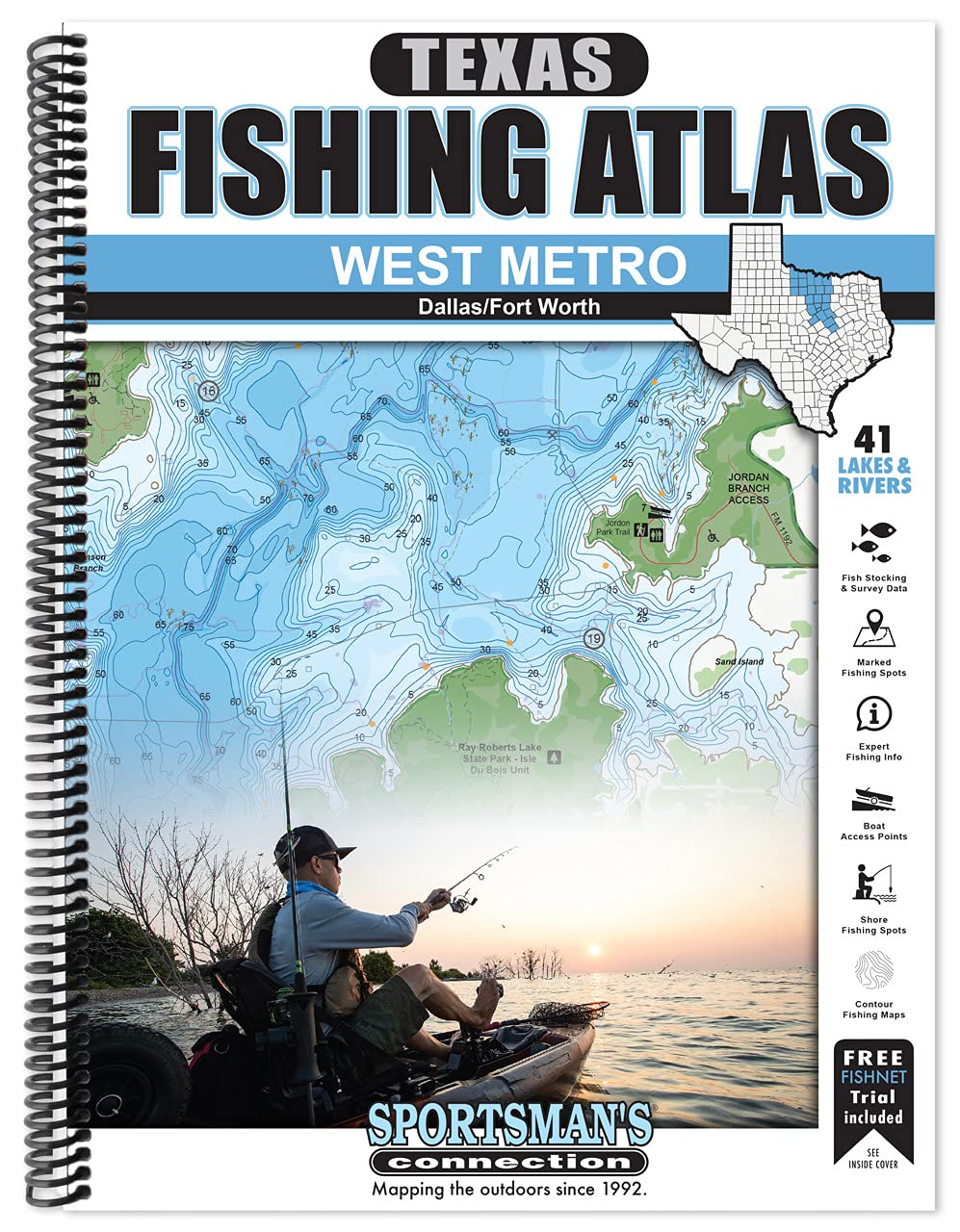 West Metro Dallas/Fort Worth Texas Fishing Atlas (Sportsman's Connection) Books