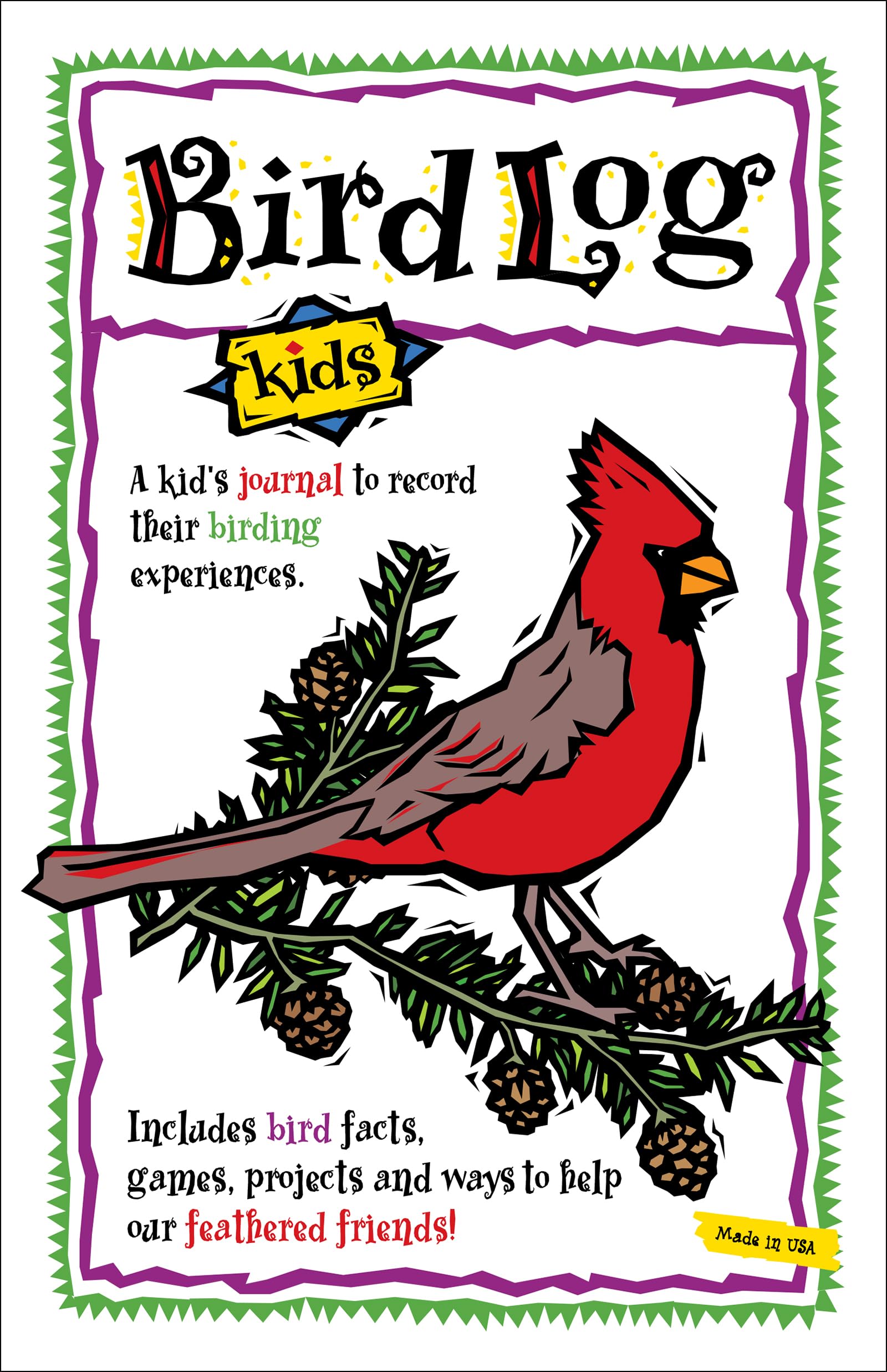 Bird Log Kids Leisure, Home & Garden