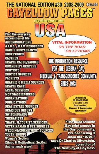 Gayellow Pages USA 30 2008-2009 Social Sciences