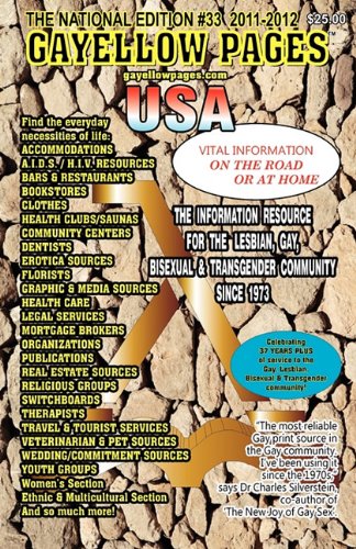 Gayellow 2011-2012 Pages: USA Edition (Gayellow Pages USA, Band 33) Social Sciences