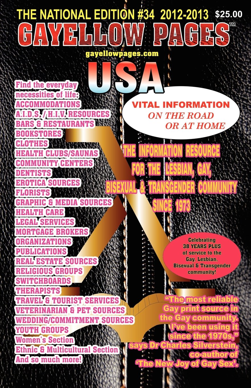 Gayellow Pages USA: No. 34, 2012-2013 Social Sciences