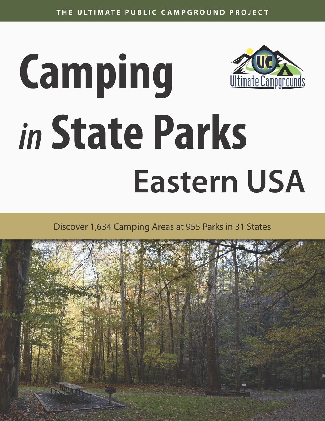 Camping in State Parks: Eastern USA: Discover 1,634 Camping Area at 955 Parks in 31 States Camping & Survival