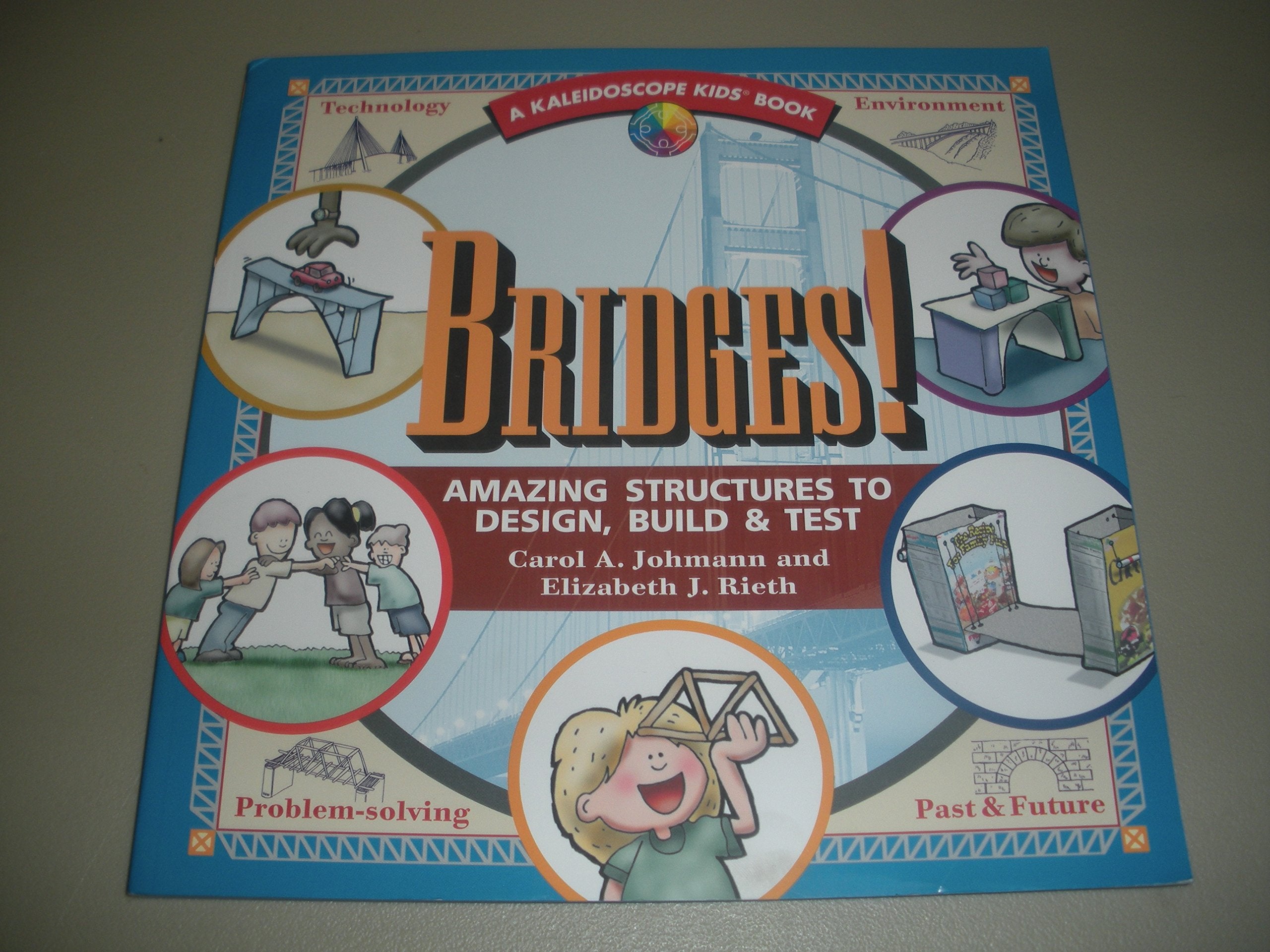 Bridges! Amazing Structures: Amazing Structures to Design, Build & Test (Kaleidoscope Kids) Tiptoi & Games