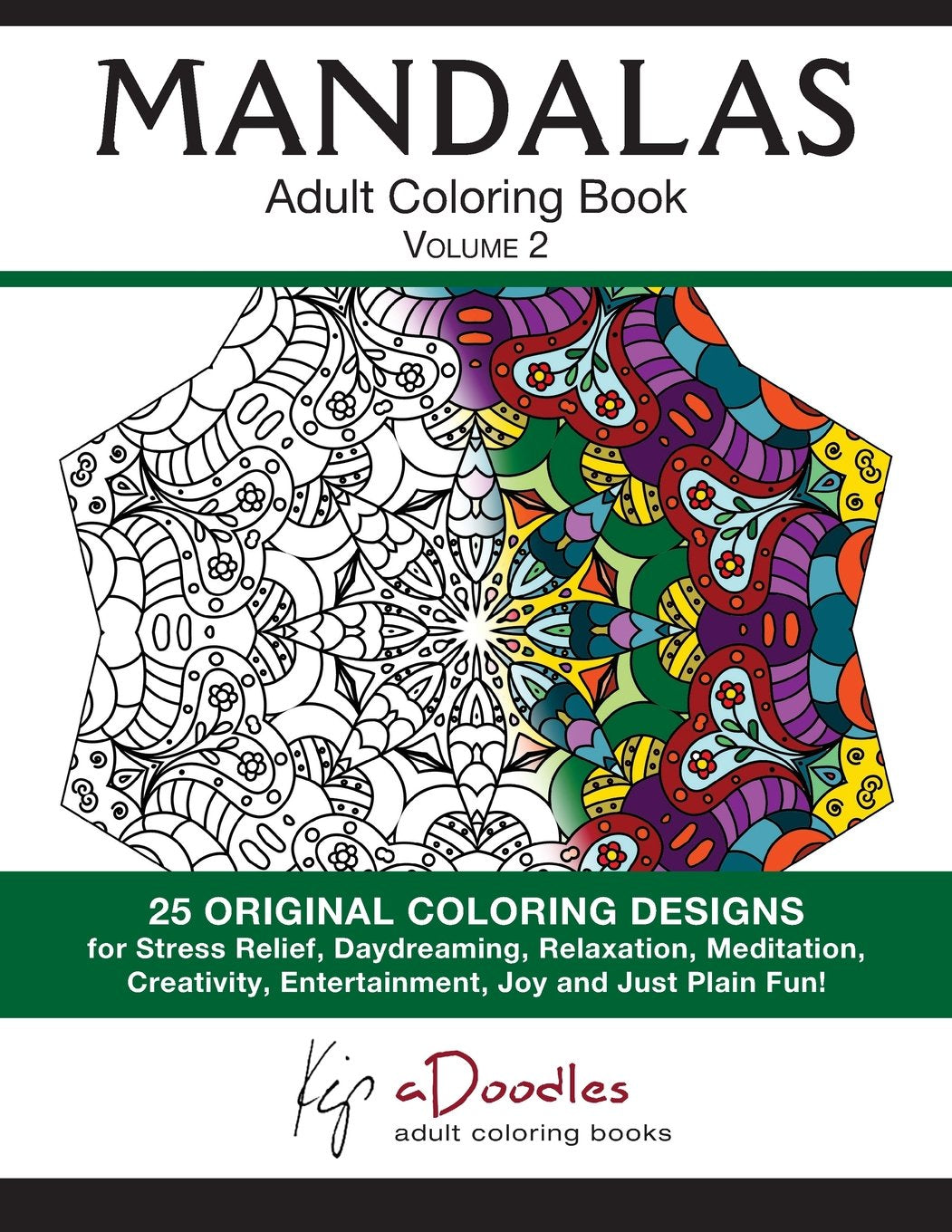 Mandalas : Adult Coloring Book : Volume 2 Hobbies & Crafts