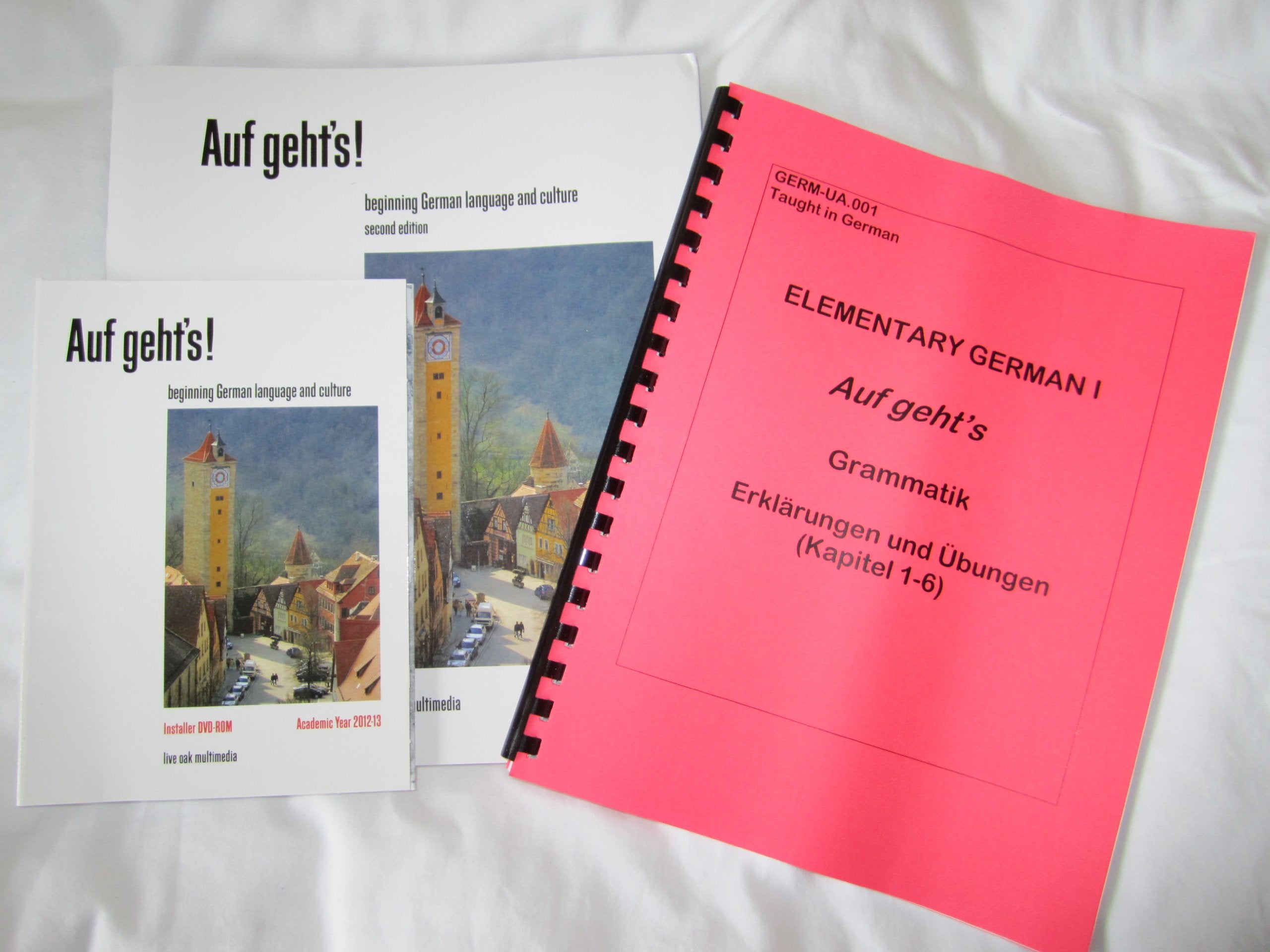Auf Geht's! Beginning German Language and Culture book