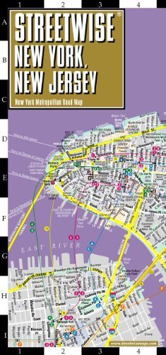 Streetwise New York New Jersey: Area Street Map of New York & New Jersey (Streetwise S.) Leisure, Home & Garden