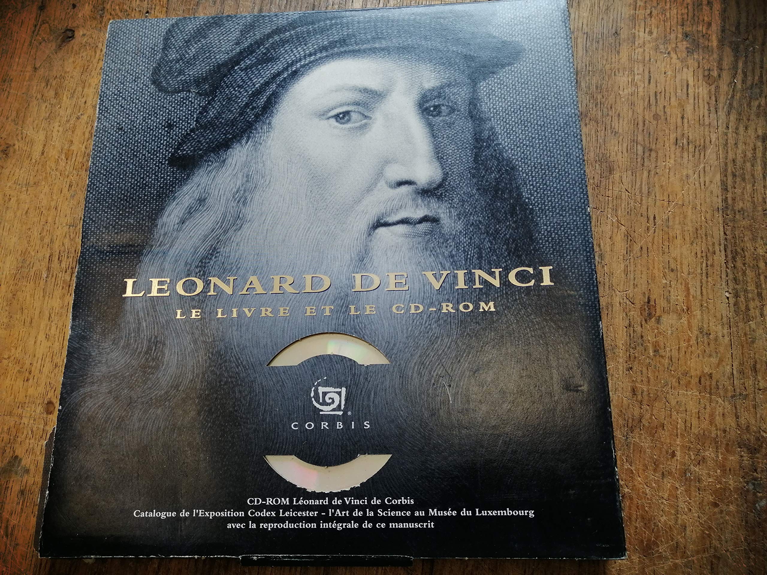 Coffret leonard de vinci - codex leicester - (livre +cd-rom) l'art de la science: MUSEE DU LUXEMBOURG, PARIS 1997 Books