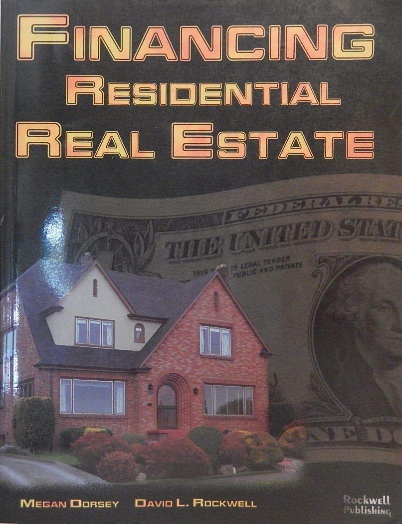 Product Image: Financing Residential Real Estate