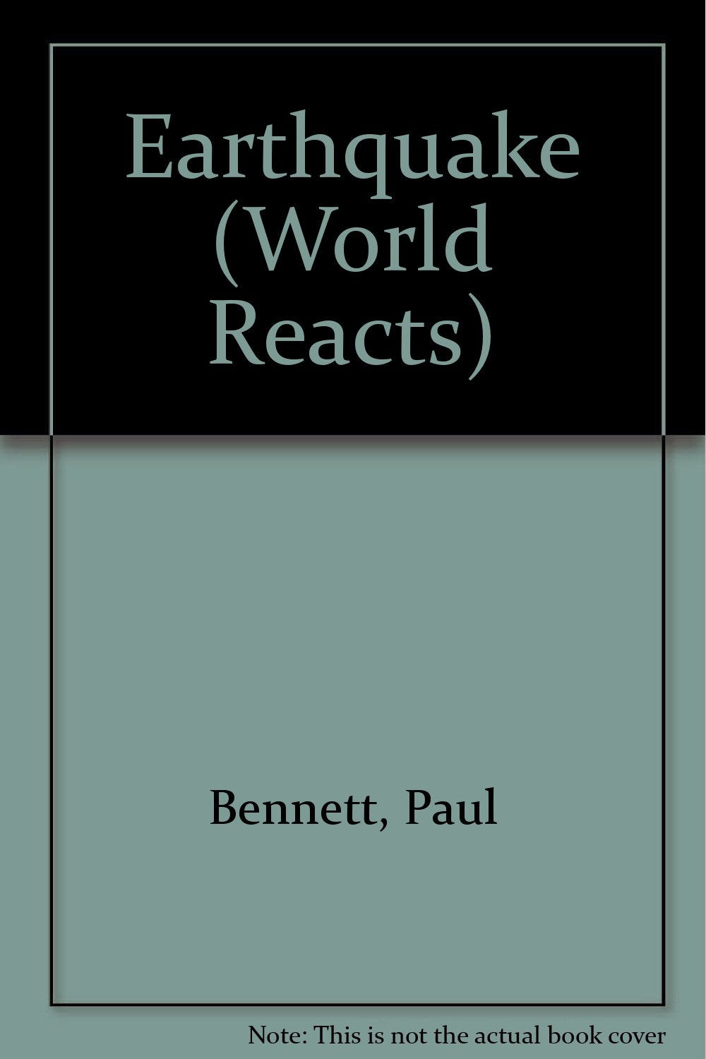 Earthquake: The World Reacts (The World Reacts Series) Books