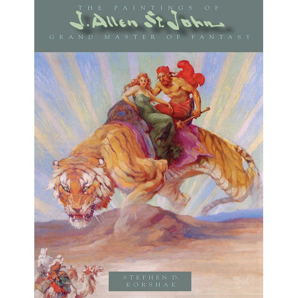 Paintings of J Allen St John: Grand Master of Fantasy Manga