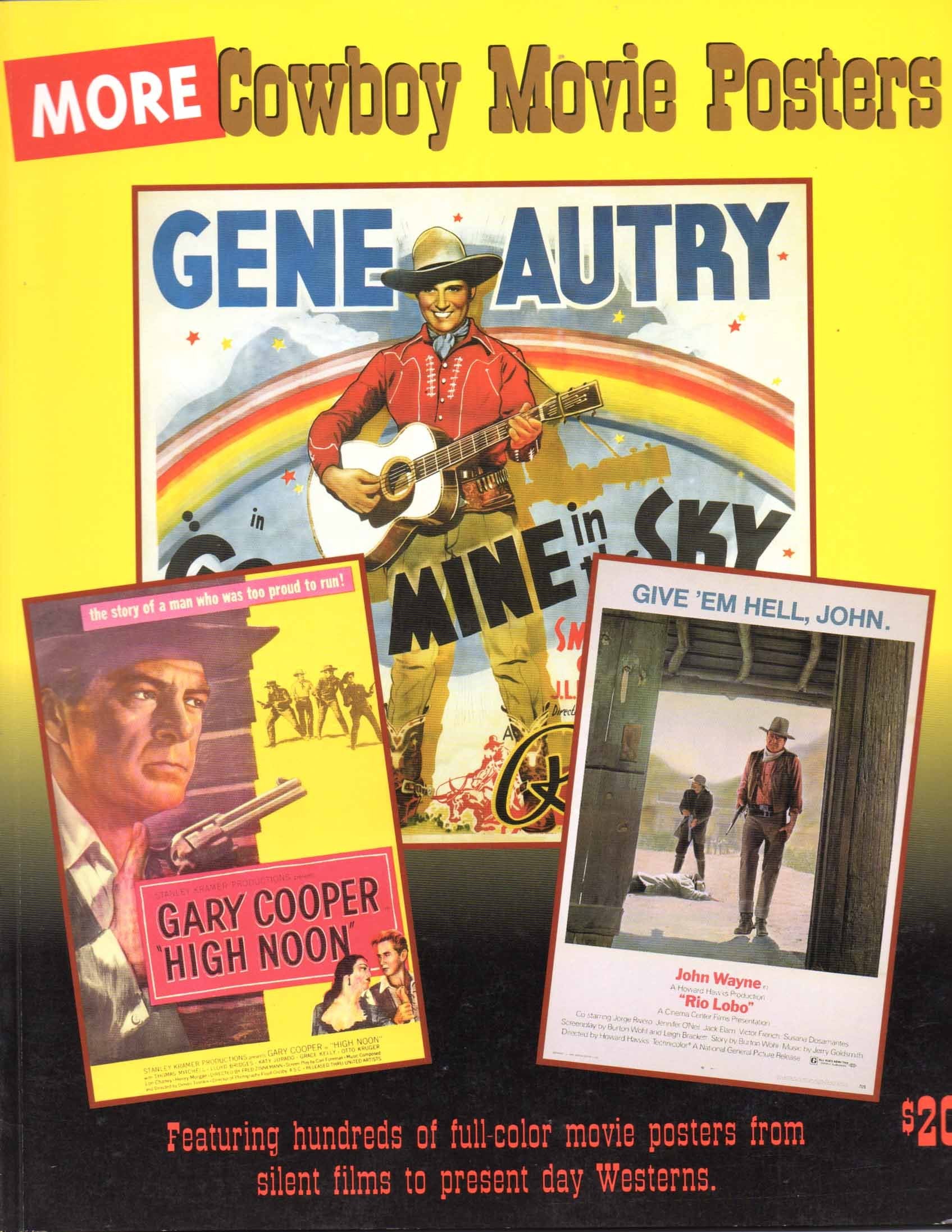 More Cowboy Movie Posters: Images from the Hershenson-Allen Archive (The Illustrated History of Movies Through Posters, Vol 6) Film, Art & Culture