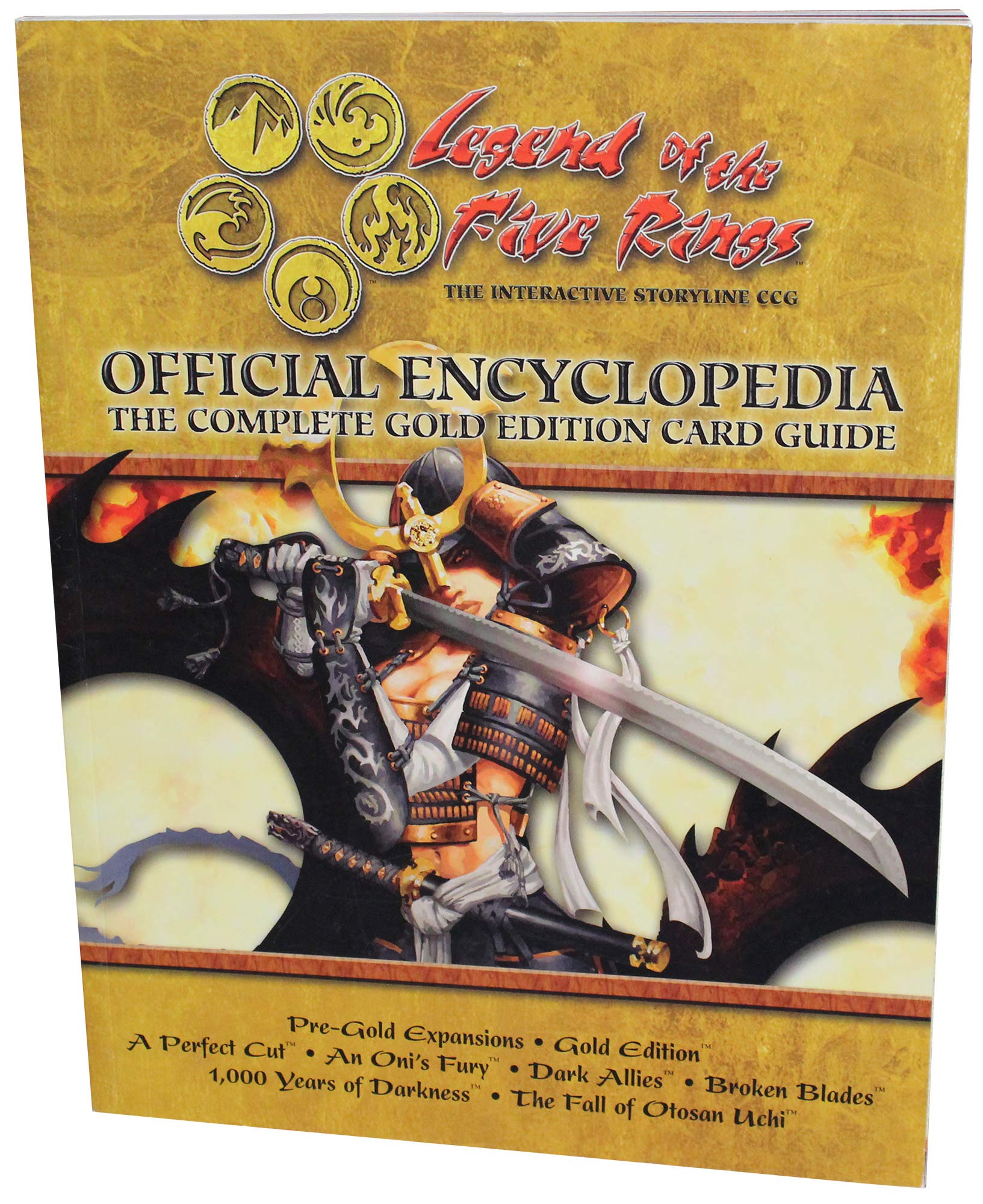 Official Encyclopedia : The Complete Gold Edition Card Guide (Legend of the Five Rings - The Interactive Storyline CCG) Books