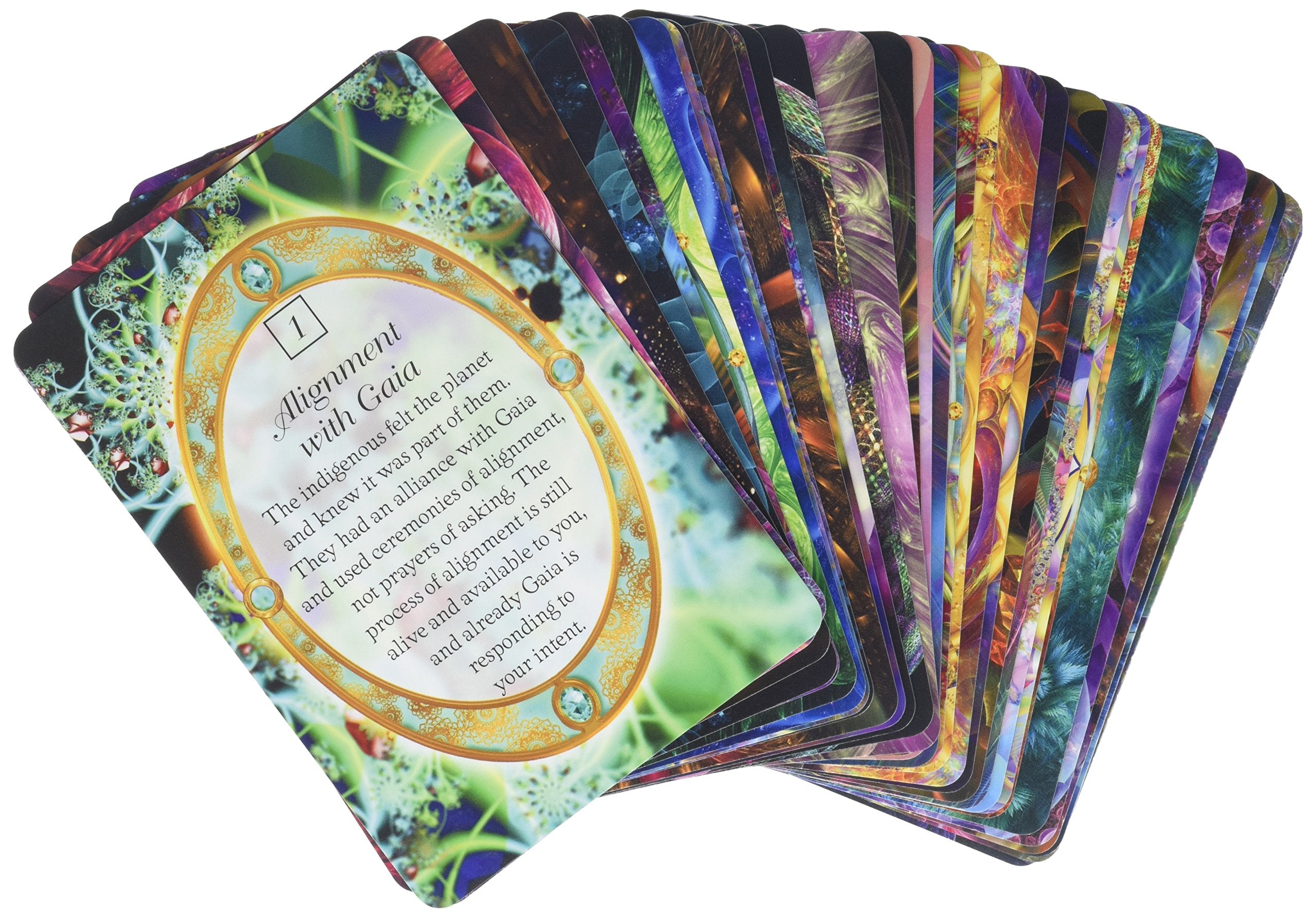 GAIA REVEALED: Renew Your Relationship With Mother Earth (44-card deck & guidebook) Books