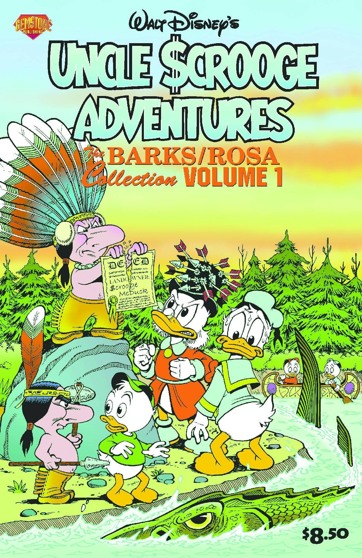 The Barks/Rosa Collection Volume 1: Uncle Scrooge: Land Of The Pygmy Indians / War Of The Wendigo (Walt Disney's Uncle Scrooge Adventures: the Barks/Rosa Collection, 1, Band 1) Manga