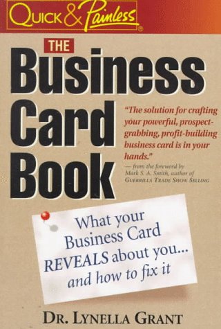 The Business Card Book: What Your Business Card Reveals About You-- And How to Fix It Film, Art & Culture