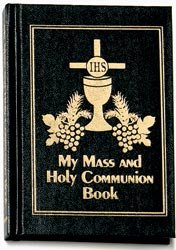 My Mass and Holy Communion Book Standard Black Books