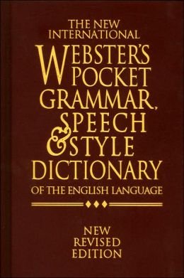 The new international Webster's pocket dictionary of the English language Books