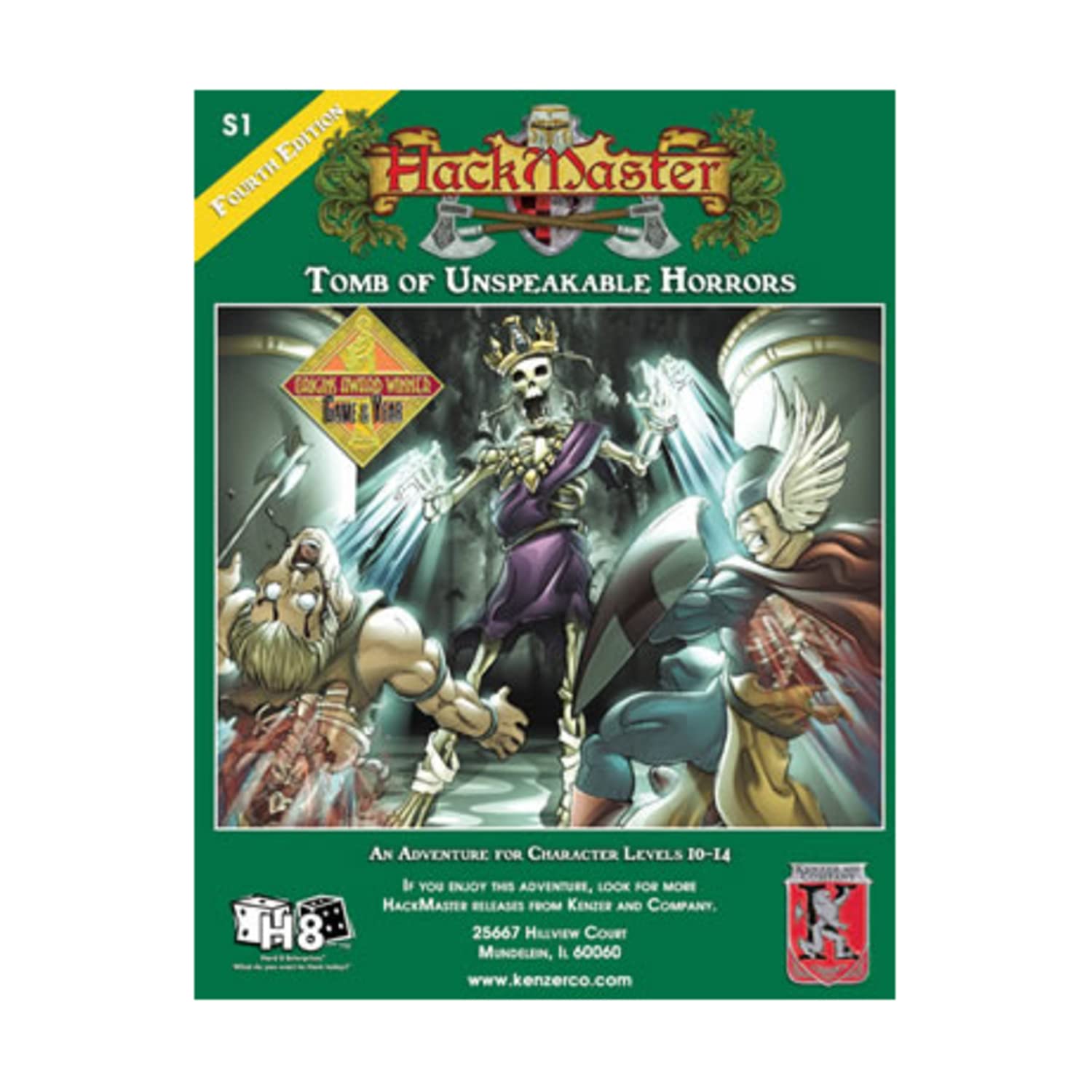 Tomb of Unspeakable Horrors by Jelke, Brian book