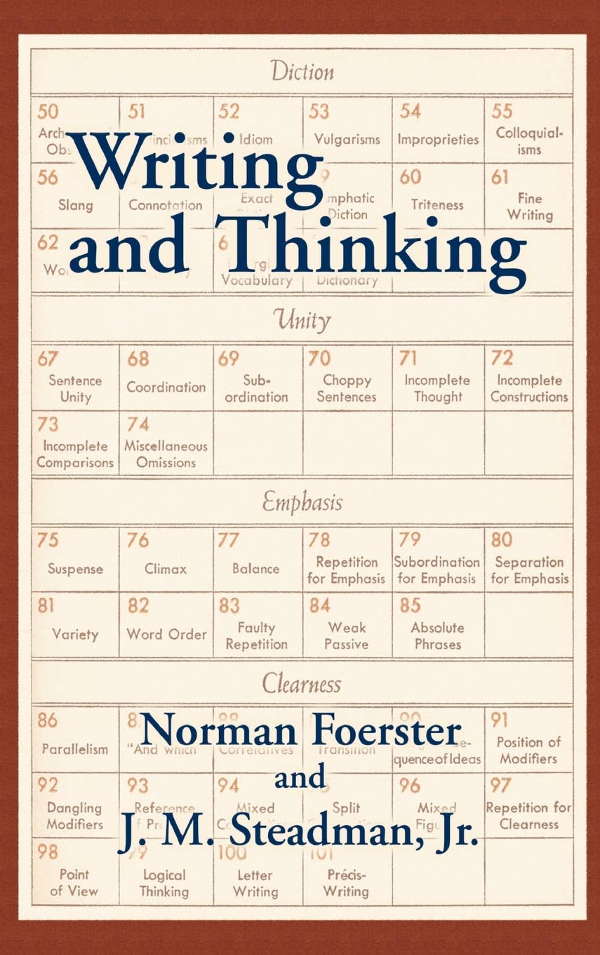 Writing and Thinking: A Handbook of Composition and Revision Media & Communication
