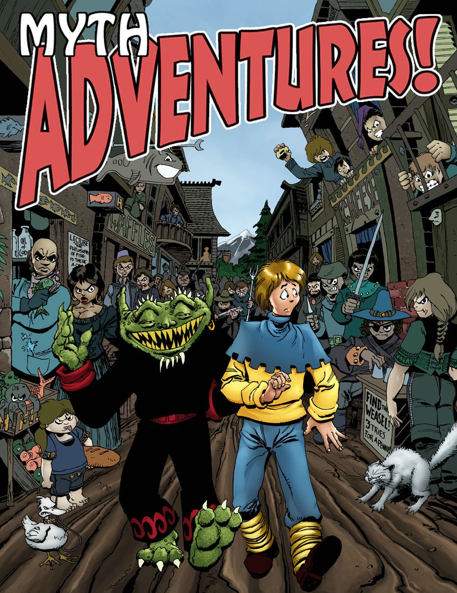 Myth Adventure Collection: Another Fine Myth (Myth Adventures Collection) Manga