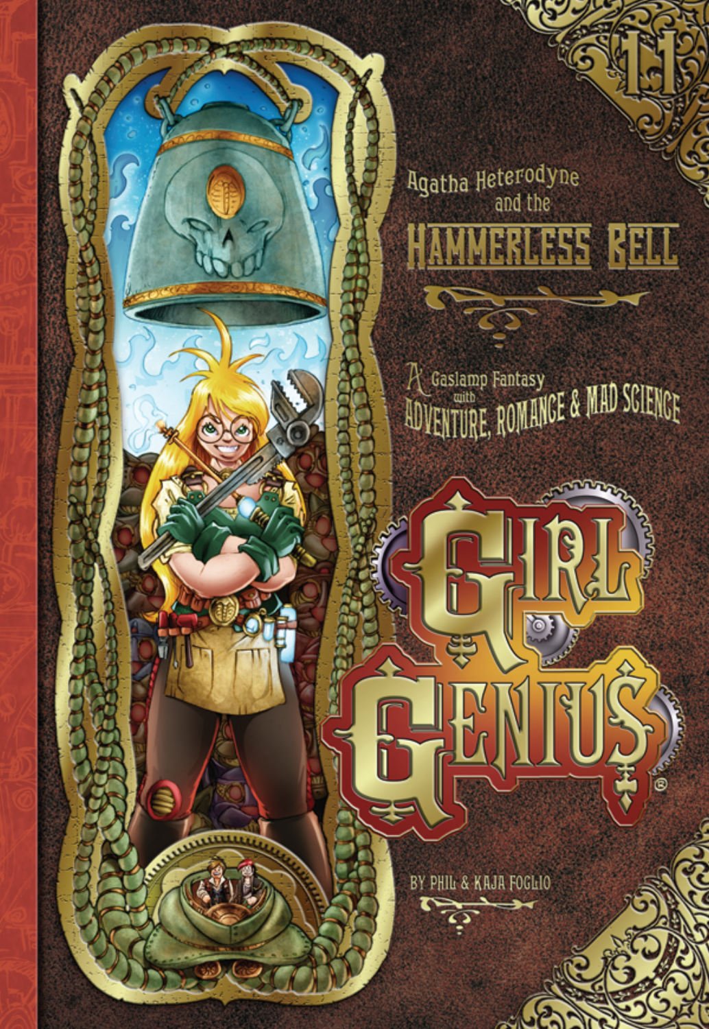 Girl Genius Volume 11: Agatha Heterodyne and the Hammerless Bell SC: Agatha Heterodyne & the Hammerless Bell (GIRL GENIUS TP) Manga