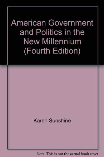 American Government and Politics in the New Millennium Books