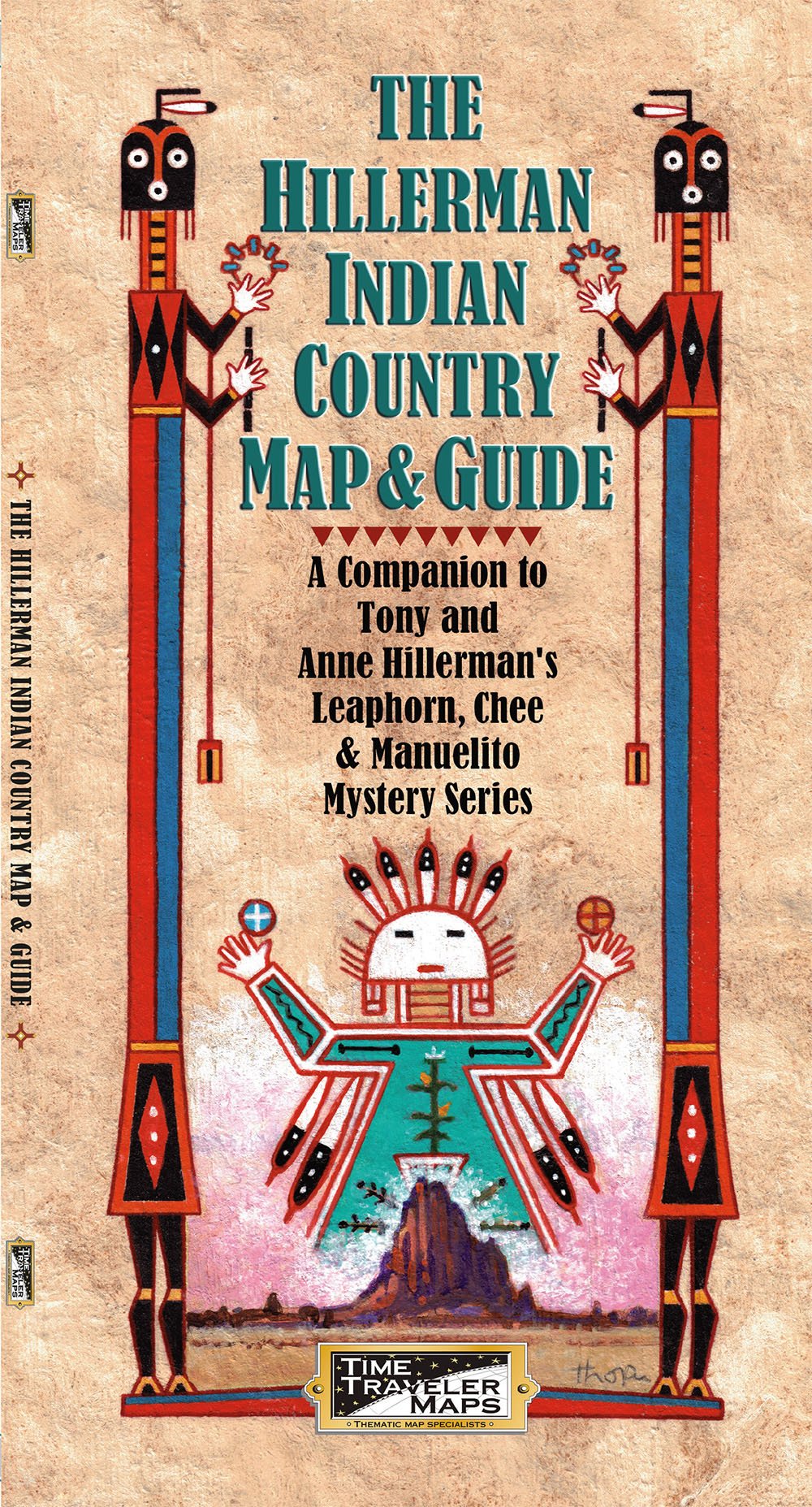 Tony Hillerman's Indian Country Map & Guide: Locations & Descriptions from the Best Selling Mystery Series Maps & Plans