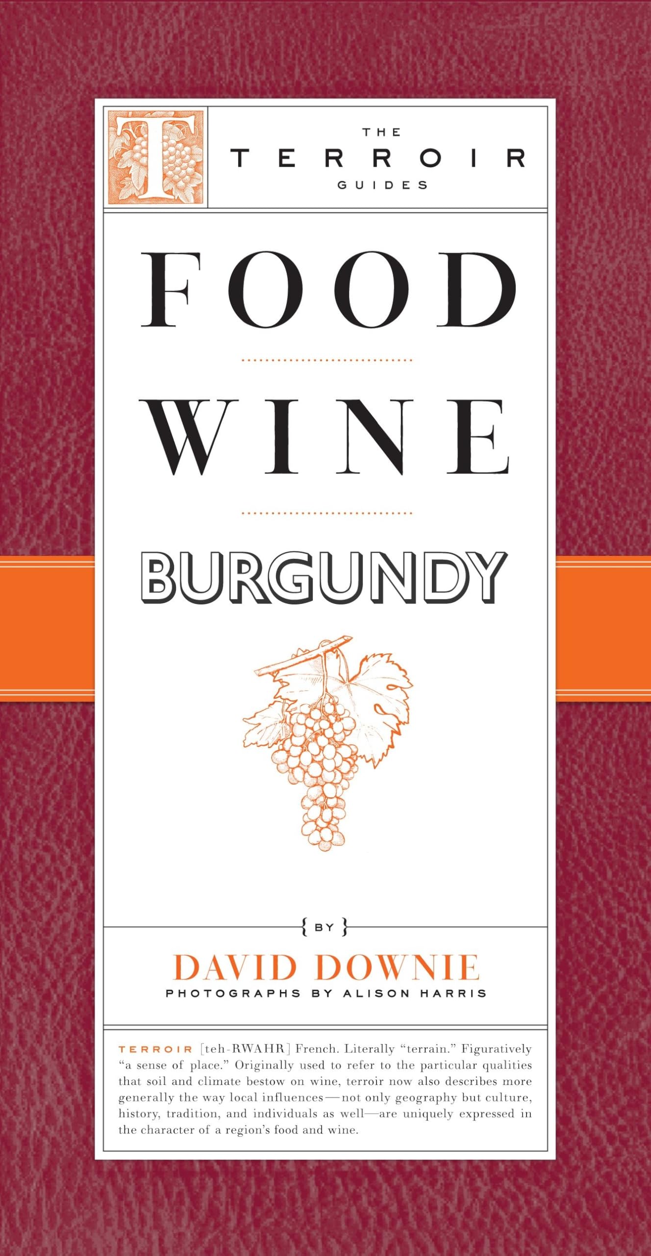 Food Wine Burgundy (The Terroir Guides) Leisure, Home & Garden