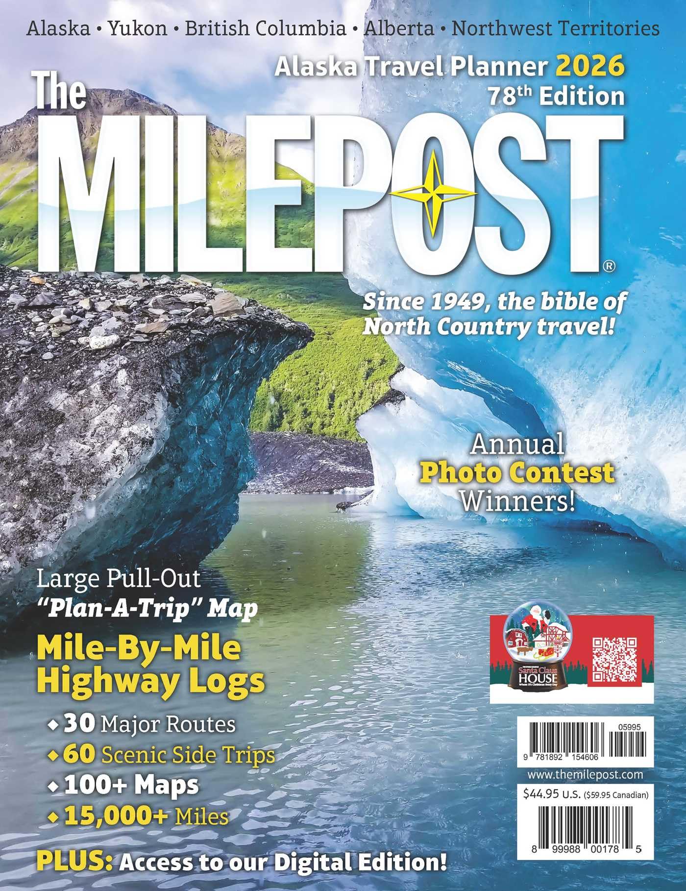 The Milepost 2026: Alaska Travel Planner Leisure, Home & Garden